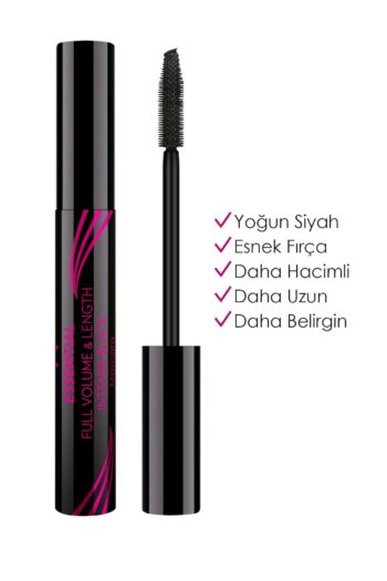 Golden Rose Essential Full Volume & Lenght Mascara - Intense Black - Hacim Veren Maskara - 8691190070595