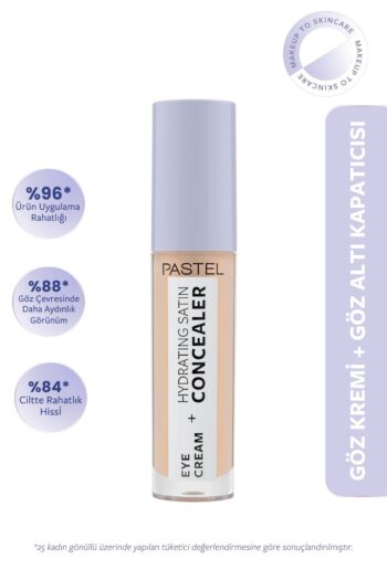 Pastel Eye Cream Hydrating Satin Concealer - Göz Kremi Göz Altı Kapatıcısı 61 Vanilla