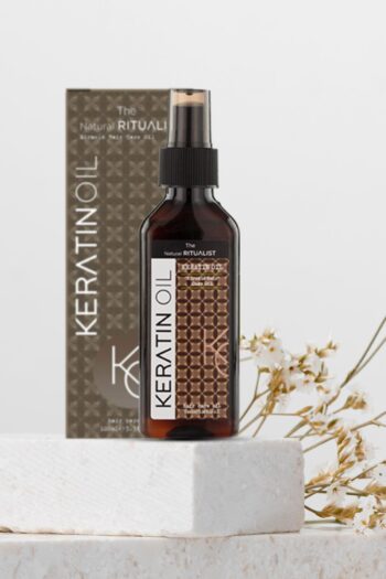 The Natural Ritualist Aşırı Yıpranmış Saçlar Için Keratin Bakım Yağı 100 Ml