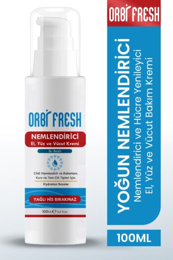 ORBIFRESH Yoğun Nemlendirici El,yüz,vücut Bakım Kremi Su Bazlı Yağlı His Bırakmaz 100ml