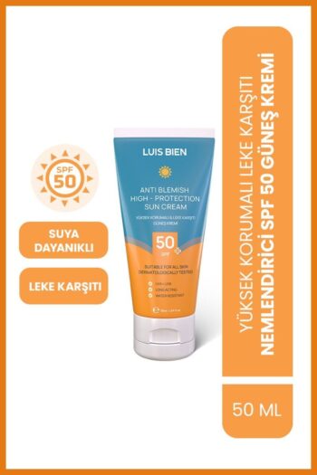 Luis Bien Leke Karşıtı Spf 50 | Yüksek Korumalı Nemlendirici Güneş Kremi | 50 ml | Tüm Cilt Tipleri Için