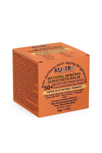 Kuatra Spf 50 Mineral - Doğal Güneş Koruyucu Antiaging- Leke Karşıtı - Doğal Bb/fondöten