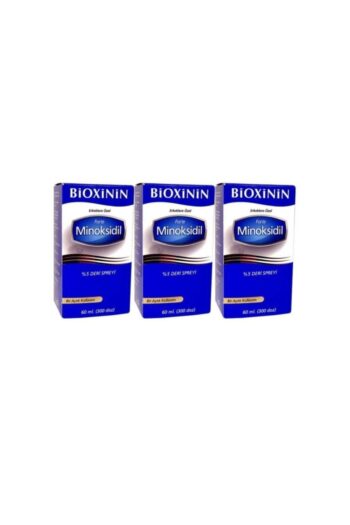 Bioxcin Bioxinin Forte Minoksidil %5 Deri Spreyi 60 ml - 3 Adet