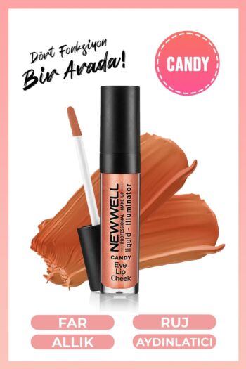 New Well Lıquıd Illumınator Aydınlatıcı Allık 3 In 1 Candy
