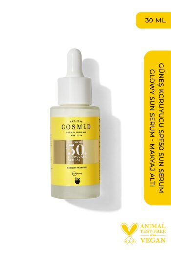 COSMED Güneş Koruyucu Spf50 Sun Serum- Sun Serum - Makyaj Altı 30 ml