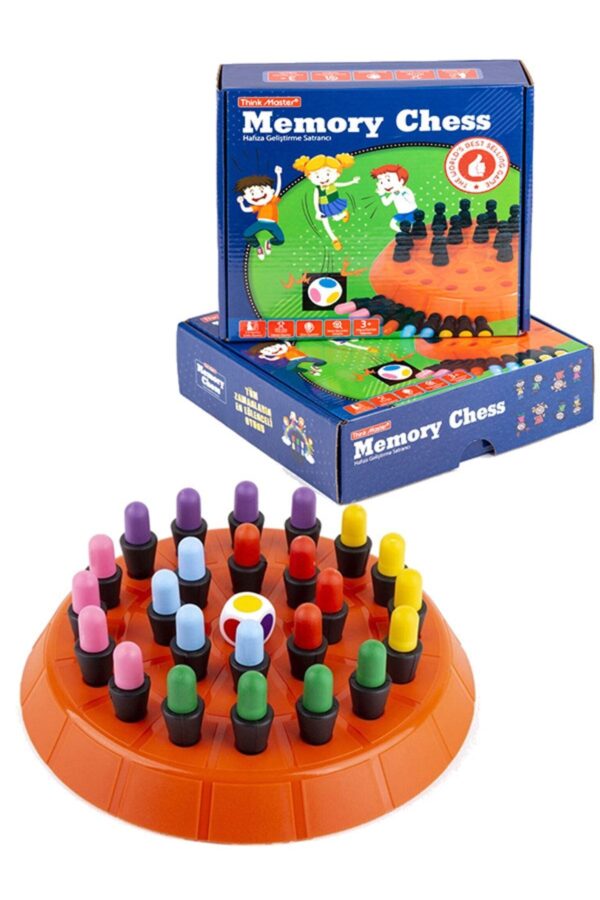 ThinkMaster Memory Chess - Zeka Oyunu, Renklerle Hafıza Ve Zihin Geliştirme Satrancı