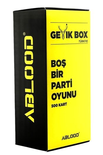 Ablood Geyik Box Garip Kişiliğinizi Ortaya Çıkaran Kutu Oyunu