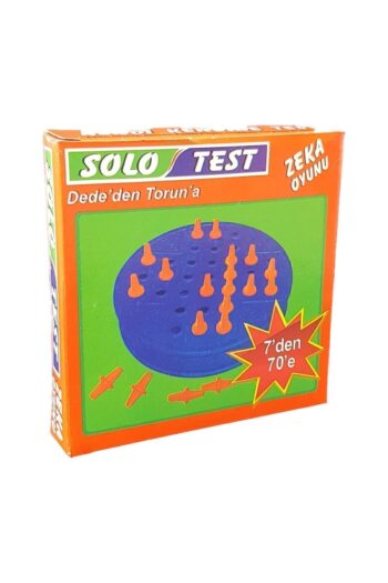 Solo Test Zeka Oyunu Oyuncağı