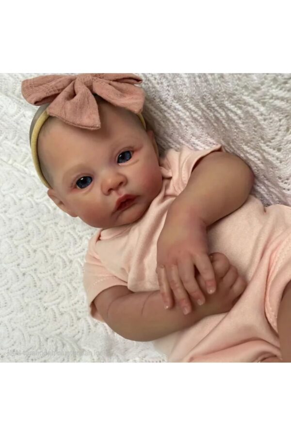 Kayra 49 Cm Silikon Gerçekçi Bebek Uyanık Bebek