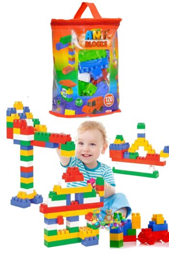 Fırsat Oyuncak Oyuncak Eğitici Öğretici Blocks 120 Parça Lego Blok Anasınıfı Gelişim Seti