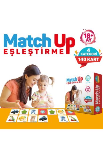 Circle Toys Match Up Eşleştirme Kartları Eşini Bul 140 Kart Eğitici Geliştirici Eşleme Kart Oyunu