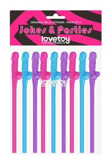 thirstshop Lovetoy Penis Şeklinde Pipet 9 Adet