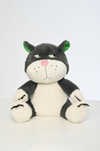 Pufu Toys Sinirli Kedi Sabri Peluş Oyuncak 45 Cm