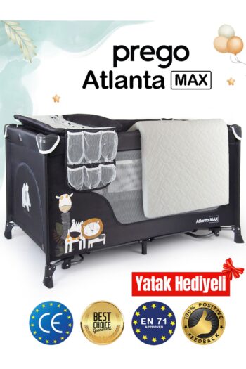 Prego Atlanta Oyun Parkı 70*120 cm + Yatak