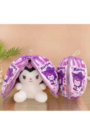 NB market Kuromi peluş oyuncak , sanrio peluş büyük boy kapalı 30cm peluş kawaii uyku arkadaşı hediye peluş