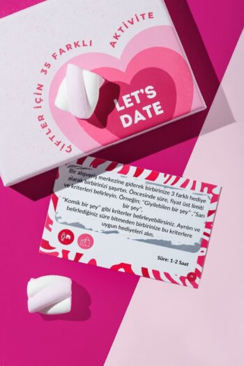 Peitho Let's Date | Çiftler için 35 Kazı Kazan Kartı | Sevgili ile Yapılacak Aktivite | Sevgiliye Hediye