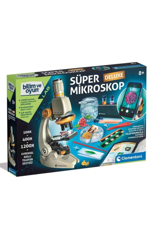 Clementoni Bilim Ve Oyun Süper Mikroskop 64473