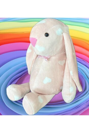 Sole Uyku Arkadaşım Papyonlu Uzun Kulak Bunny Peluş Tavşan 65 Cm