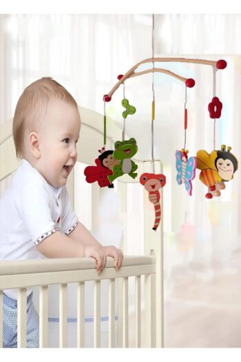 Ax Axentia Bebek Beşik Süsü Dönence Ahşap Hayvan Figürlü Beşik Dönencesi Uyku Yardımcısı