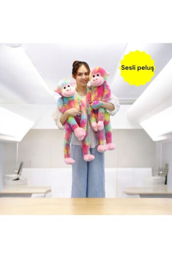 Shem Peluş Maymun  Sesli Uyku Arkadaşım Yumuşak Renkli Maymun 60 Cm (1 ADET FİYATIDIR).
