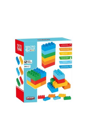 PİLSAN Deniz Yıldızı Nessiworld Makro 6 Renkli Tuğla Bloklar