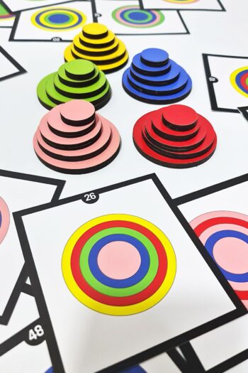 metafortoys Circle Joy Dikkat ve Odaklanmayı Geliştiren Hafıza Oyunu