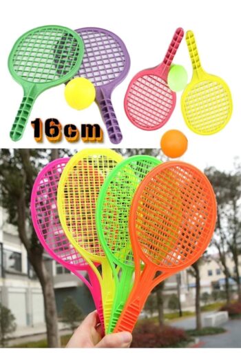 Hyd  Oyuncak 2'li Set Plastik Raket Karne Hediyesi Okul Öncesi Hediyelik 16 Cm Mini Boy Tenis Raketi