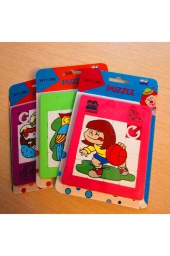 Güçlü Plastik Kaydırmalı Eğlenceli Puzzle