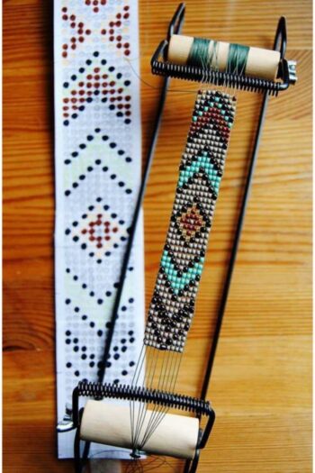Dünya Magnet Boncuk Dokuma Tezgahı, 1. Kalite Ahşap Ve Metal Boncuk Tezgahı