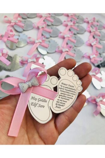Roseart 20 Adet Pleksi Ayak Magnet Yenidoğan Bebek, Doğum Günü Magnet... 20 Adet