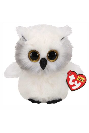 TY Beanie Boos Snowy Austin Beyaz Baykuş Peluş 15 Cm Cms2924p