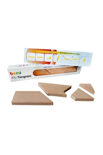 BEMİ T Tangram Zeka Oyunu - 100 Farklı Görev