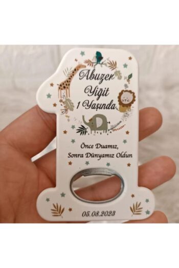doğrukan 25 Adet Açacak Magnet Hediyelik Safari 1 Yaş Doğum Günü Yenidoğan Magnet Hediyelikleri