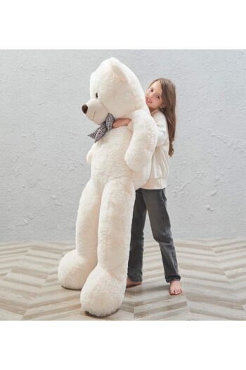 Solemia % 100 Yerli - Papyonlu Sevimli Büyük Peluş Ayıcık, 130 Cm