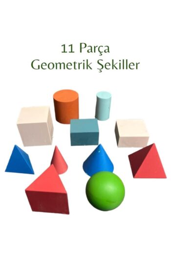 SIFIR312 11 Parça Geometrik Şekiller Eğitici Geometrik Şekiller İlkokul ve Okul Öncesi Eğitici Matematik Seti