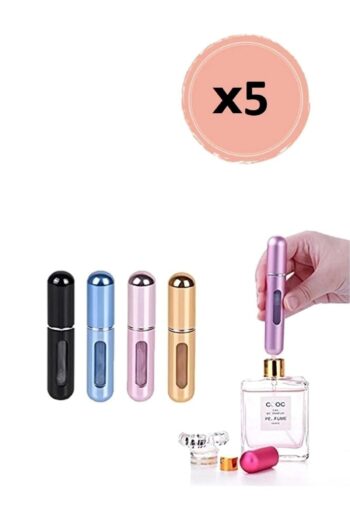 HediyeFilesi 5 Adet Parfüm Şişesi Taşınabilir Mini Doldurulabilir Atomizer Parfüm Şişeleri Boş Küçük