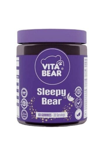 Vita Bear Sleepy Bear Uyku Düzenleyici Melatonin 60 Gummies