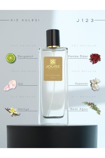 JOURE PERFUME J123- Beyaz Çiçekler Meyveli Pudralı Gül Kokulu Kalıcı Kadın Parfüm 50 ml Edp