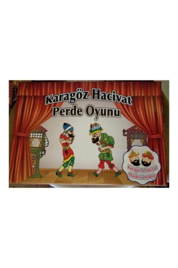 Elif Hacivat Karagöz Kukla Perde Oyunu Seti