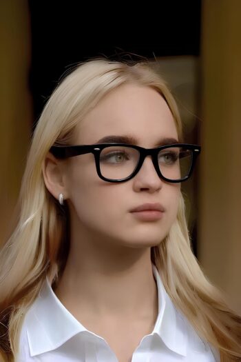 Eyesofia Santiago Siyah Wayfarer Unisex Çapraz Kesim Parlak Mavi Işık Filtreli Ekran Gözlüğü Blue Block
