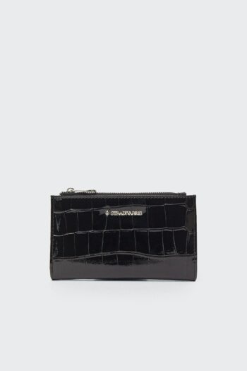 Stradivarius Timsah Deseni Görünümlü Basic Cüzdan