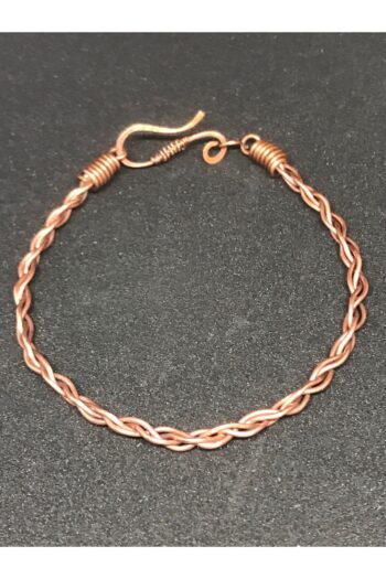 isikaccessories Saf Bakır örme El yapımı Bileklik