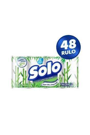 Solo Tuvalet Kağıdı Bambu Katkılı 48'li
