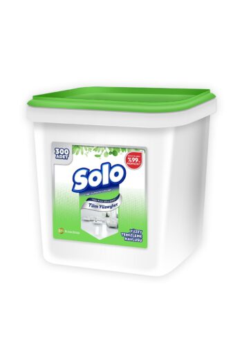 Solo Tüm Yüzeyler Kova Islak Temizlik Mendili 300 Yaprak