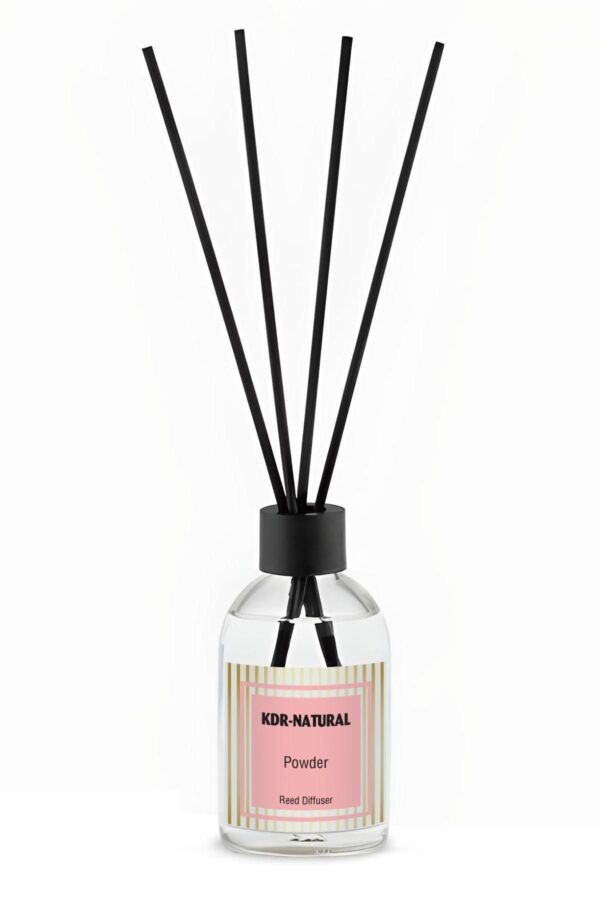 kdr natural Pudra Çubuklu Oda Kokusu , Kokulu Çubuk , Çubuklu Ortam Kokusu , Ofis Ev Banyo Kokusu 50ml