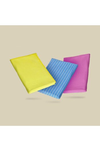 Silva Mikrofiber Klasik Üçlü Temizlik Seti (CAM BEZİ, MUTFAK BEZİ VE TOZ BEZİ)