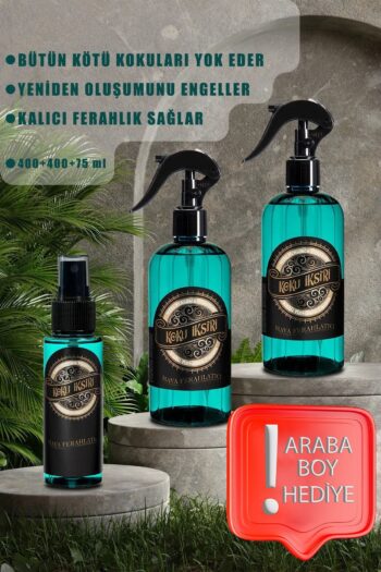 KOKU İKSİRİ Bütün Kötü Kokulara Son Ferahlatıcı Oda Kokusu Kötü Koku Giderici Oda Parfümü 3 Lü Set