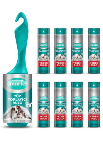 SMARTER Tüy Toplayıcı Rulo 8 Yedek Kedi Köpek