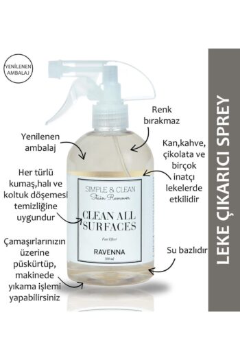 RAVENNA Simple&clean Ultra Güçlü Leke Çıkarıcı Ve Ayakkabı Temizleyici Sprey 500 ml