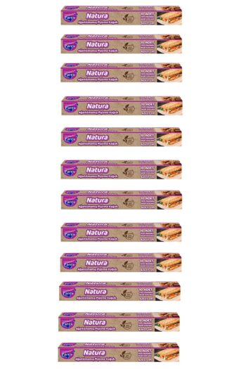 Parex Natura 12 Adet Ağartılmamış Organik Hazır Kesilmiş Pişirme Kağıdı 10'lu